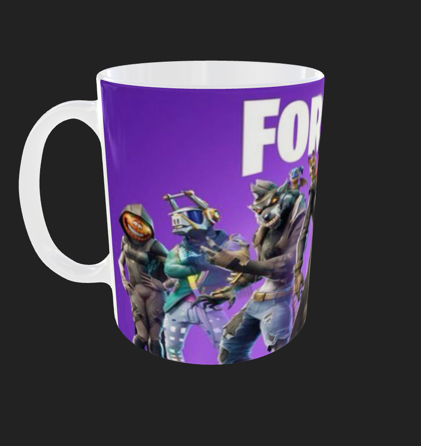 FORTNITE TAZZA personalizzata CAFFE' di ceramica , Idea regalo Adulto Bambino