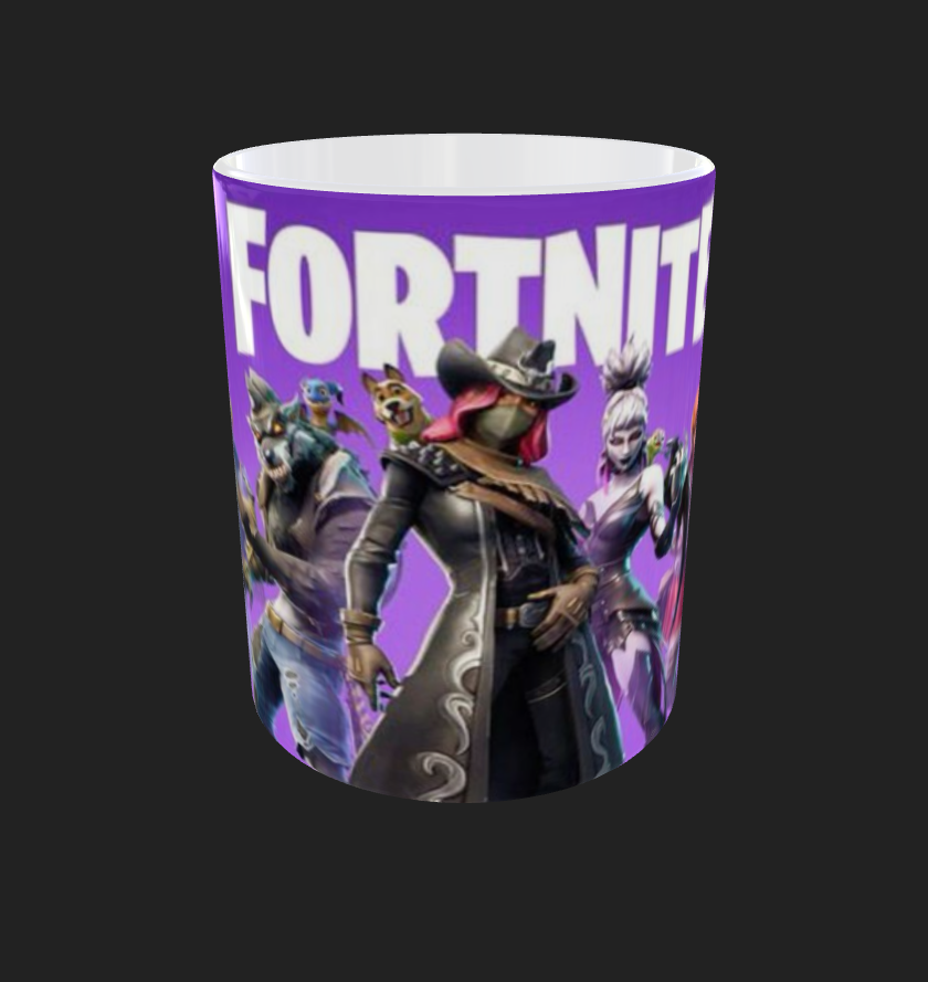 FORTNITE TAZZA personalizzata CAFFE' di ceramica , Idea regalo Adulto Bambino