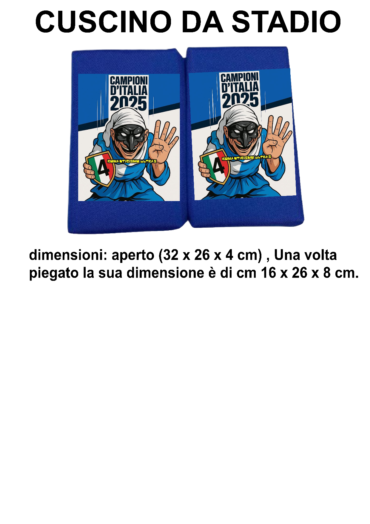 Cuscino per lo stadio premium