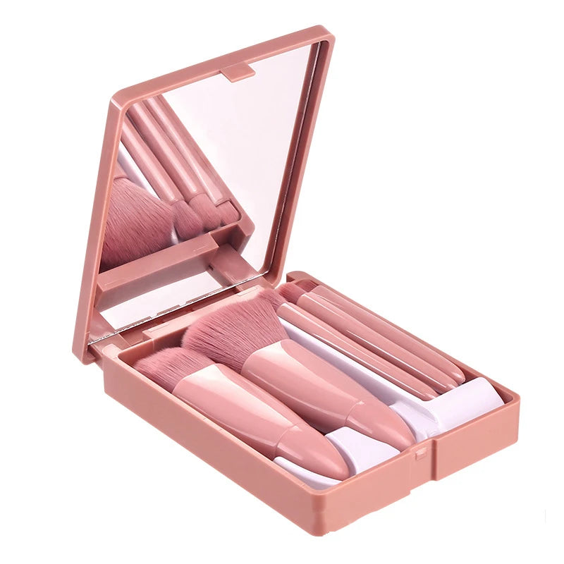 Box beauty set 5 mini pennelli per trucco